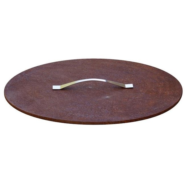 Curonian 6M-PJEW-Z0H1 31 in. Fire Pit Steel Cover with Lid 6M-PJEW-Z0H1 - main